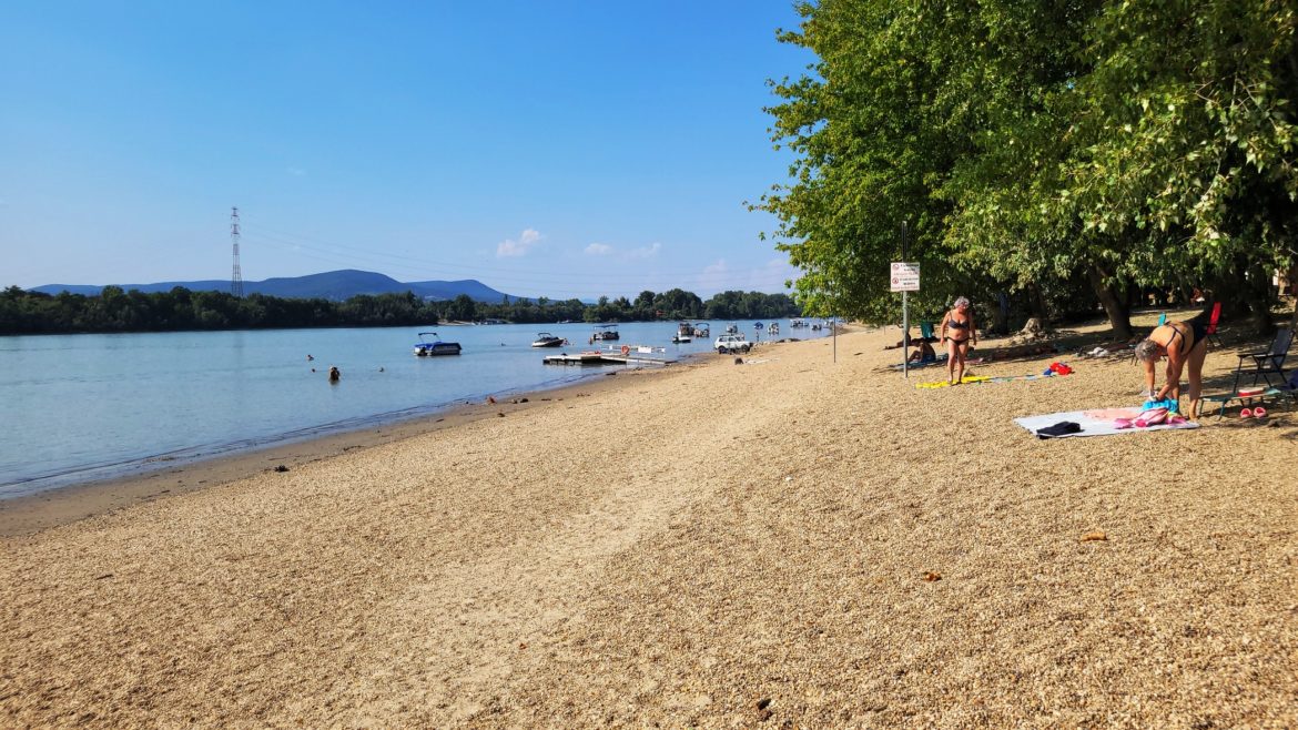 Remek strand percekre a fővárostól